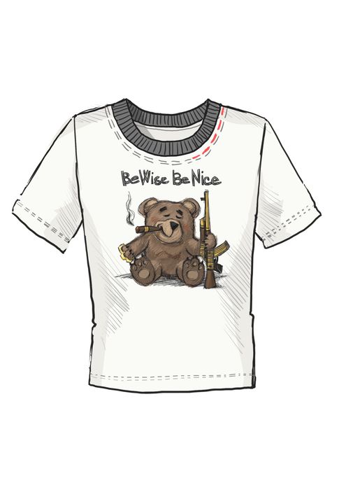 ФУТБОЛКА ФОРТ МОЛОЧНЫЙ МЕДВЕДЬ