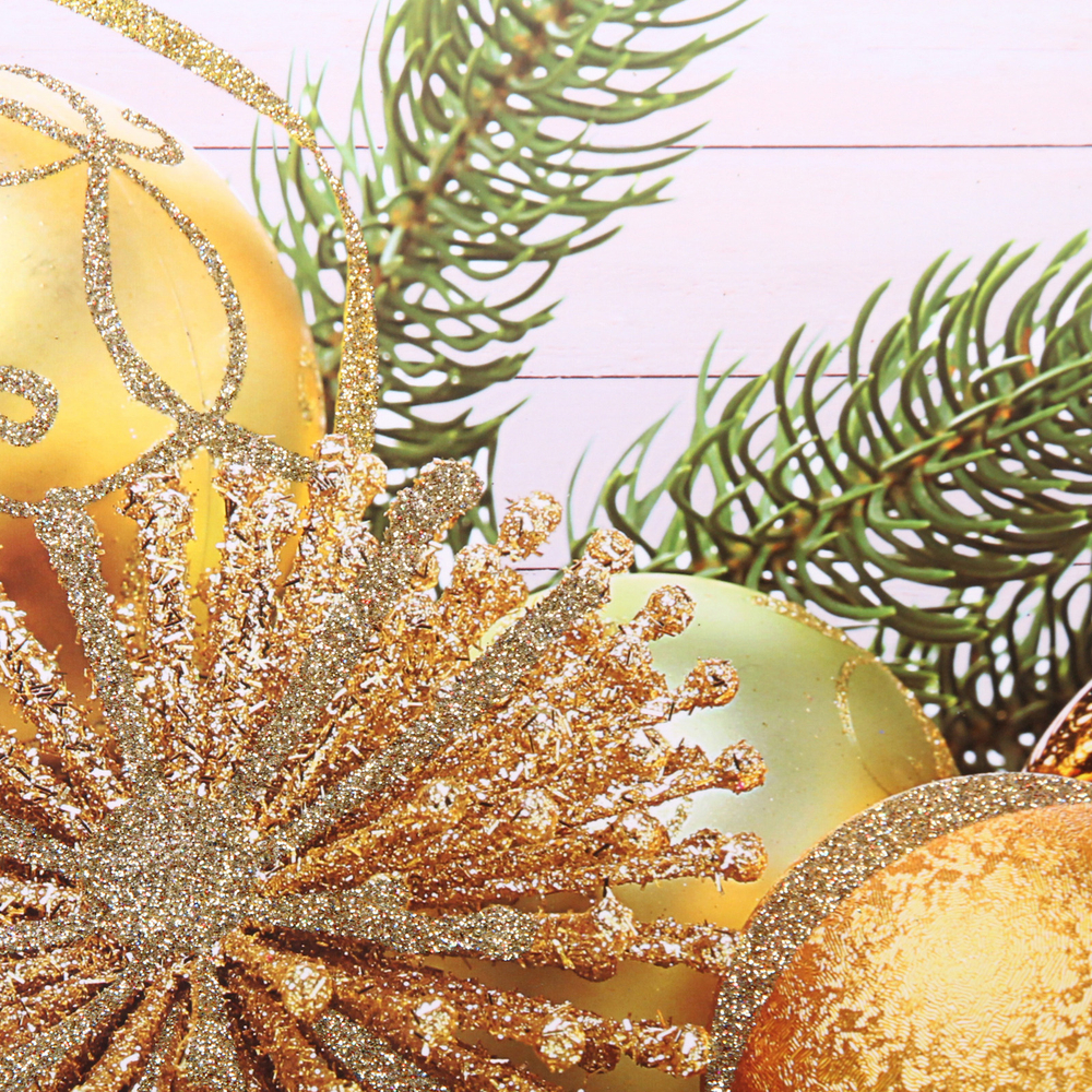 Пакет подарочный «Новогодние шары» 40*55*15 см