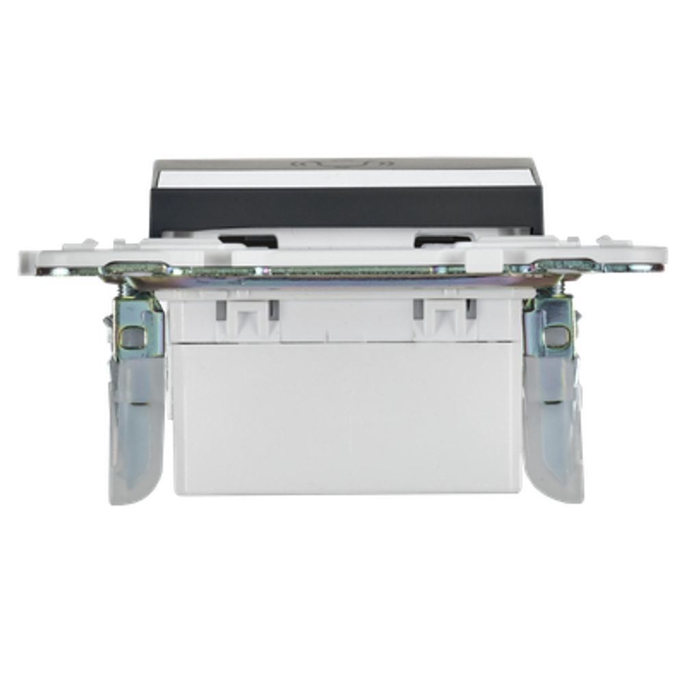 SKANDY Кнопка звонка с индикацией для отелей 10А SK-V17G графит IEK