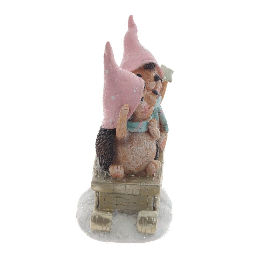 GAEM Фигурка декоративная "Ежики", L9,5 W6,5 H12,5 см