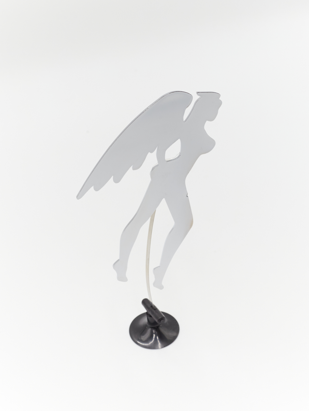 Женщина на торпеду металлическая "Ангел"