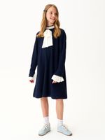 Платье для девочки AT1400 синий