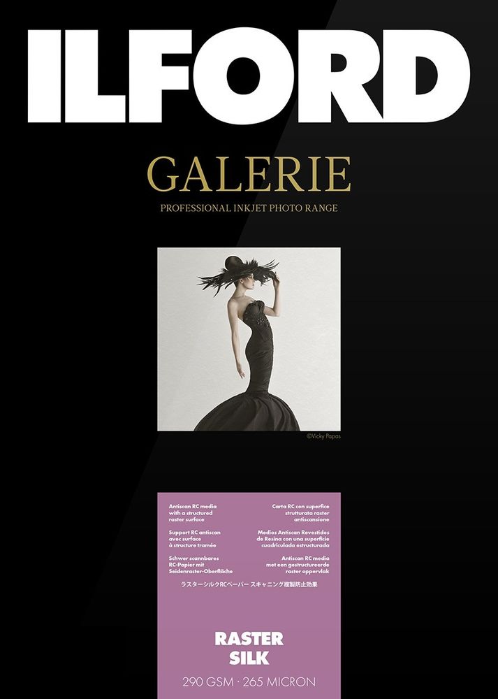 Фотобумага ILFORD Galerie Raster Silk, 25 листов, A3 - 297мм x 420мм (GA6909297420)
