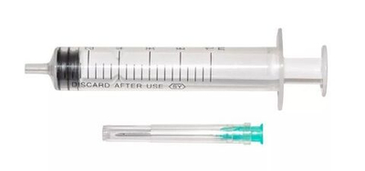 Шприц одноразовый 20 мл 3-х компонентный с иглой 21G 0,8х38 мм, 60 шт.