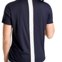 Мужское теннисное поло Fila Filou Men - Dark Blue, Light Blue