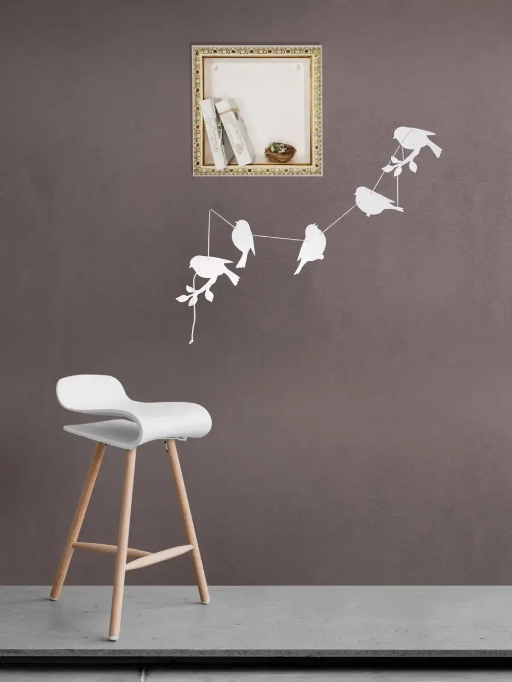 Настенный декор "Птички"