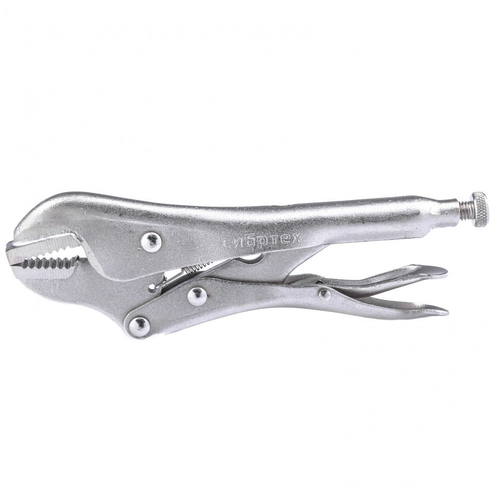 Зажим ручной усилинный плоский захват 225мм Сибртех