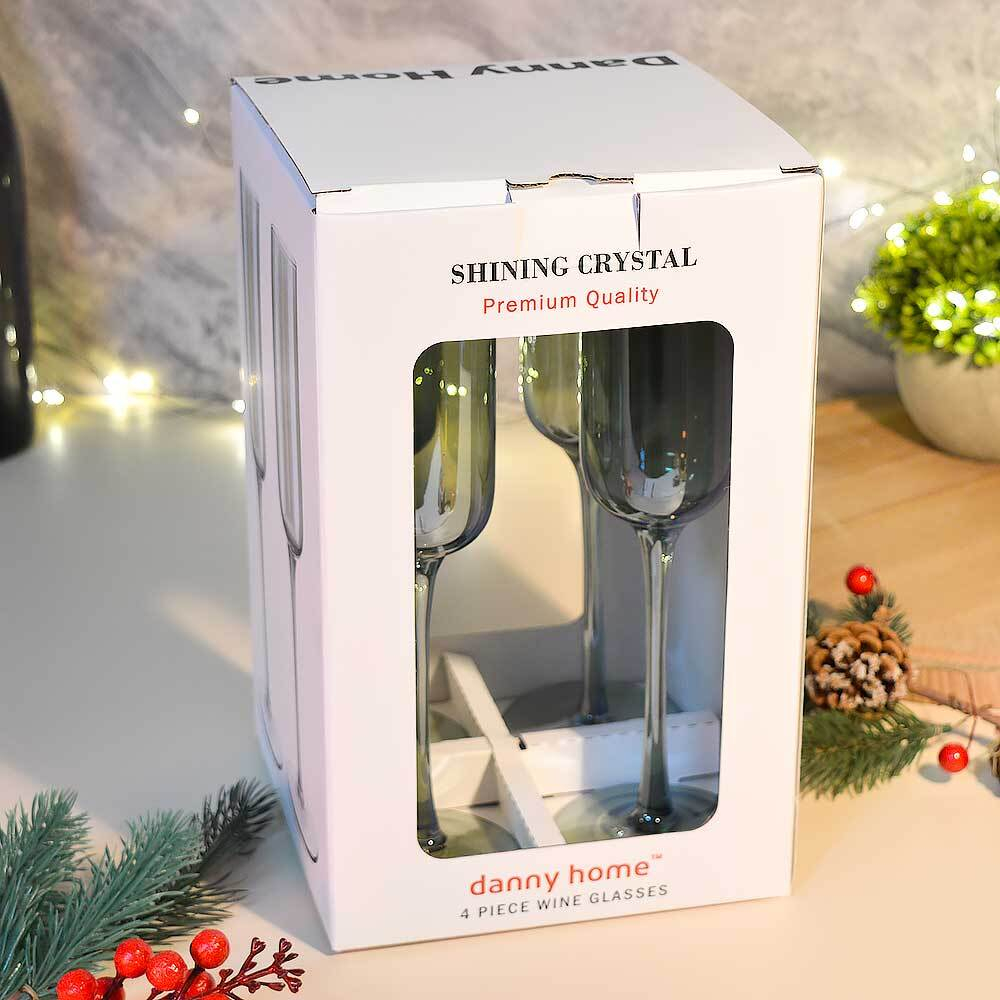 Набор бокалов 4шт 200мл "Green"