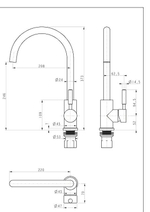 СМЕСИТЕЛЬ HOLSTEIN 212063-431 БЕЛЫЙ МАТОВЫЙ