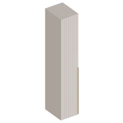 Пенал с полками (штанга в комплекте) "Тефия" 400