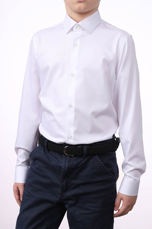 Сорочка детская VESTER длинный рукав, цвет белый, бамбук/пэ/эл 94018 29