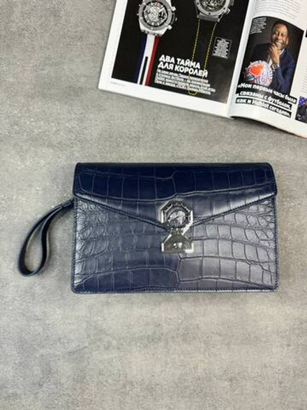 Барсетка Stefano Ricci из кожи крокодила