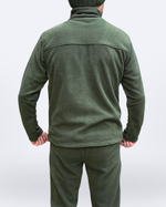 Флисовый костюм олива