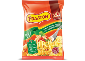 ЛАПША БЫСТРОГО ПРИГОТОВЛЕНИЯ ОСТРАЯ КУРИНАЯ ПО-ДОМАШНЕМУ 85ГР