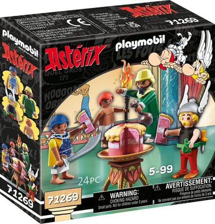 Конструктор Playmobil Asterix Ядовитый пирог Пирамидониса/ Пирамидонис и его приятель Скардис 71269