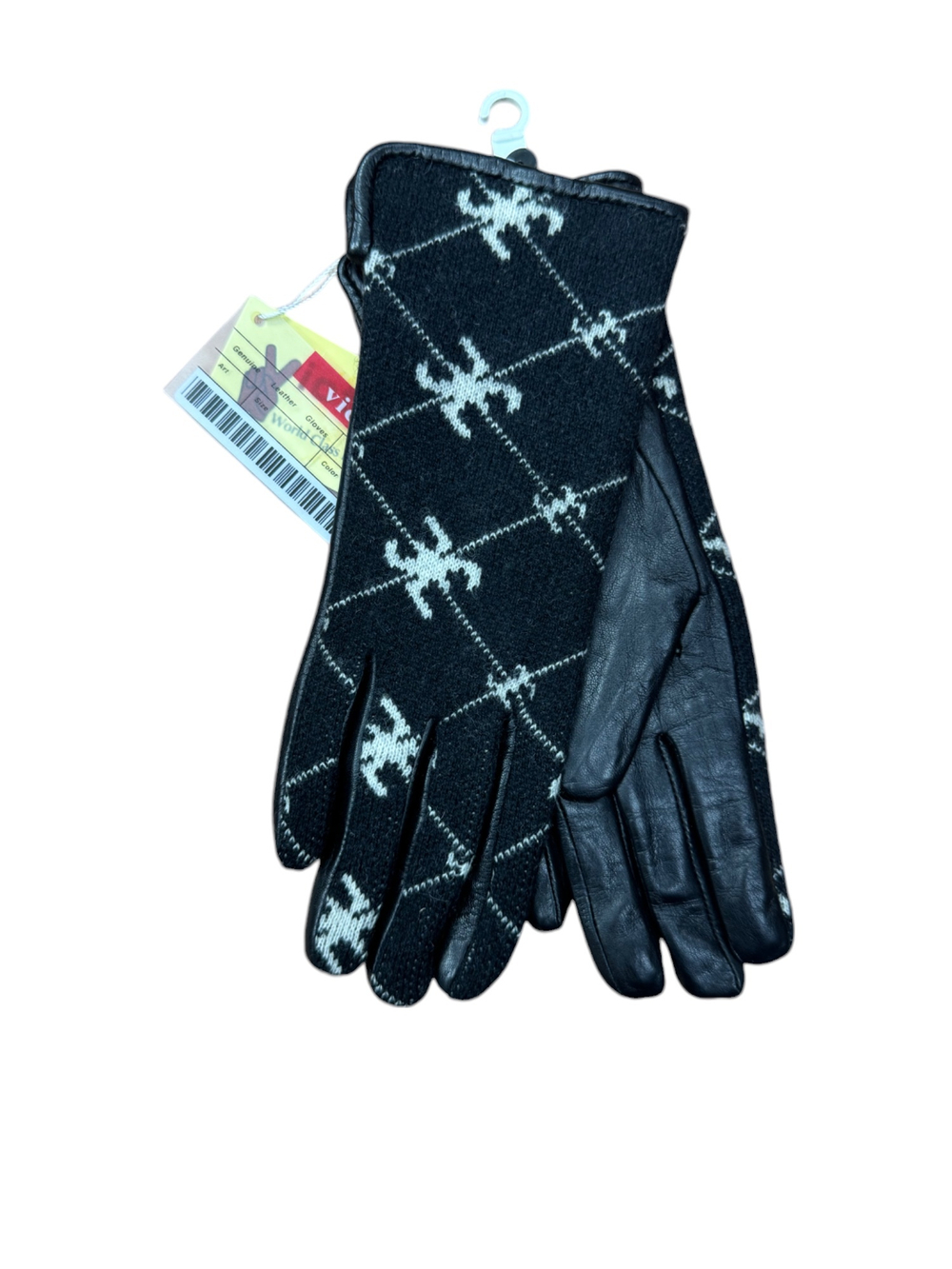 Перчатки. Женские. Материал верха: Кожаные. Подклад: плюш-флис. 5 шт в упаковке.