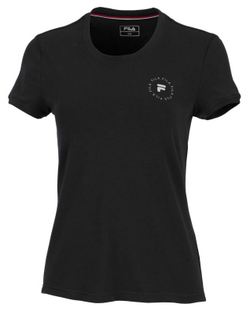 Женская теннисная футболка Fila T-Shirt Mara - Black