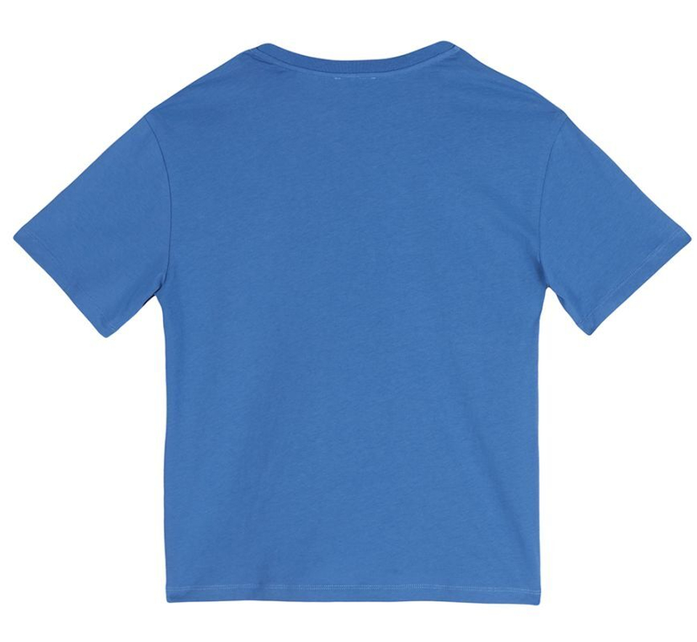 Футболка для мальчика теннисная EA7 Boy Jersey T-Shirt - bright cobalt