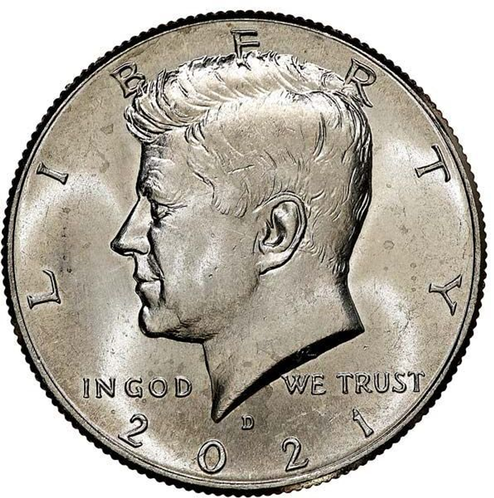 USA Half Dollar Kennedy 2021 – Denver (D)