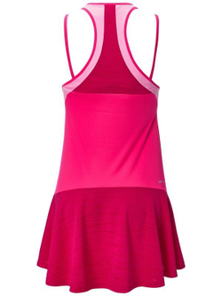 Женская Платье теннисное Lotto Top Ten W II Dress PL - vivid fuchsia/glamour