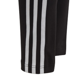 Штаны для девочки теннисные Adidas G 3-Stripes Cotton Tights - black/white