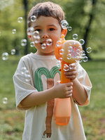 Генератор мыльных пузырей Bubble Gun «Бабл Ган» Orange