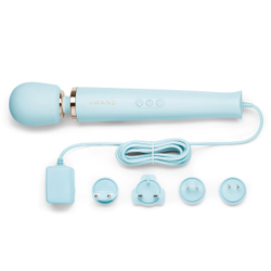 le WAND Sky Blue - Нежно-голубой проводной вибромассажер с 10-ю скоростями