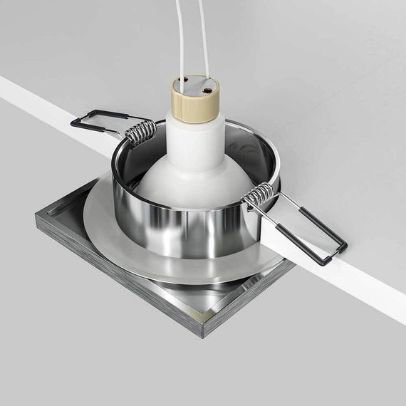 Встраиваемый светильник Maytoni Technical Stark DL083-01-GU10-SQ-S