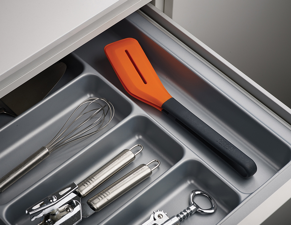 Щипцы для гриля turner tongs, серо-оранжевые