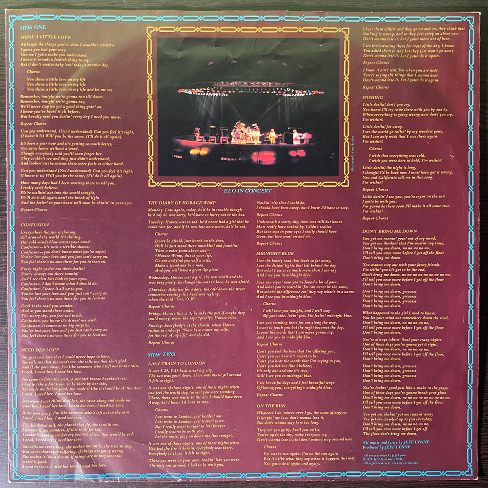 Electric Light Orchestra - Discovery (Европа 1979г.)