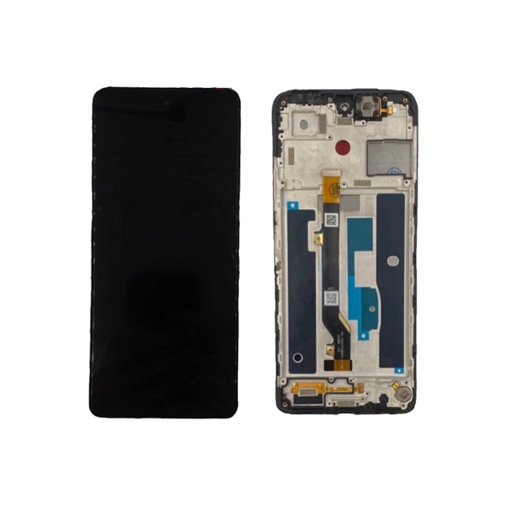 Дисплей для Tecno Pova 5 (LH7n) с тачскрином и рамкой Черный - OR