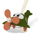 Каталка "Самолет" (Стеллар)