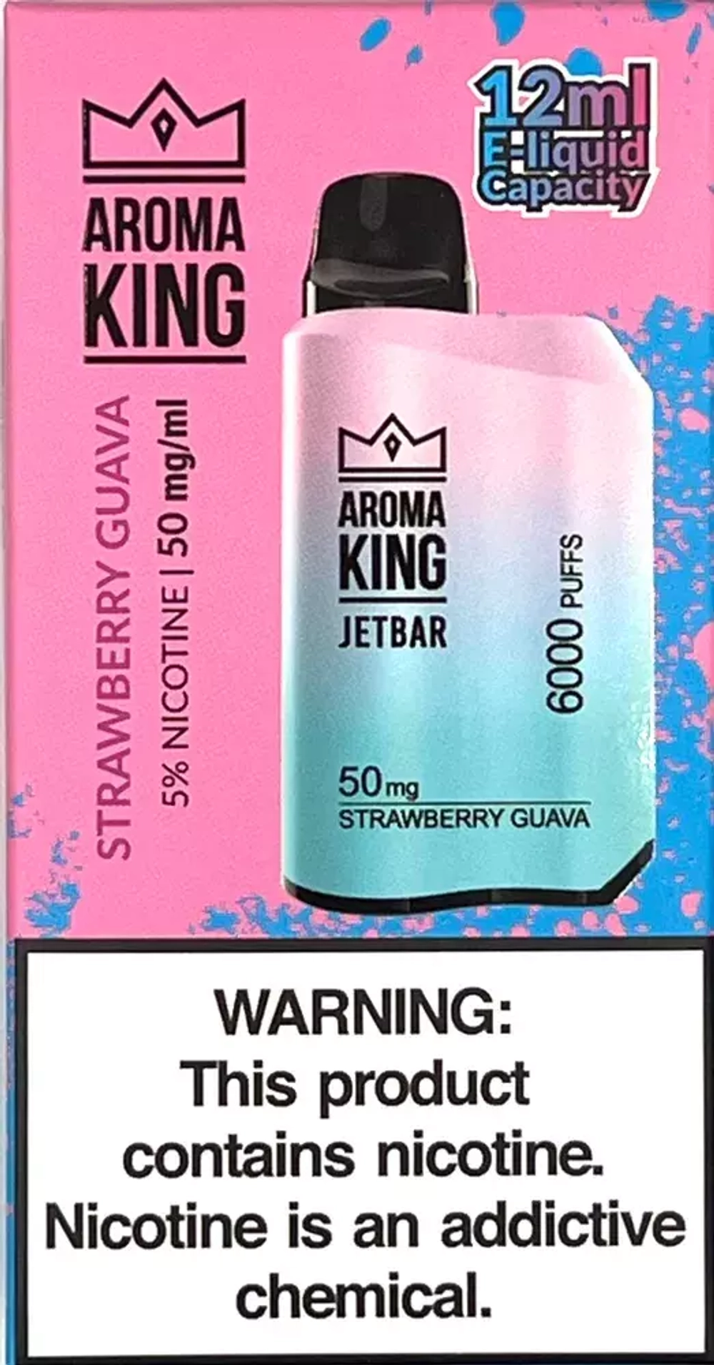Aroma King 6000 - Strawberry Guava (5% nic)