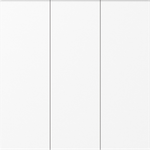 Клавиша 3-я, глянцевый белый, серия A07