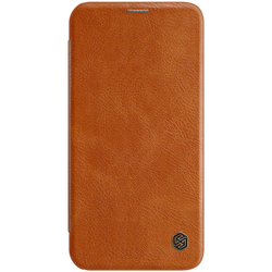 Кожаный чехол-книжка Nillkin Leather Qin для iPhone 12 / 12 Pro