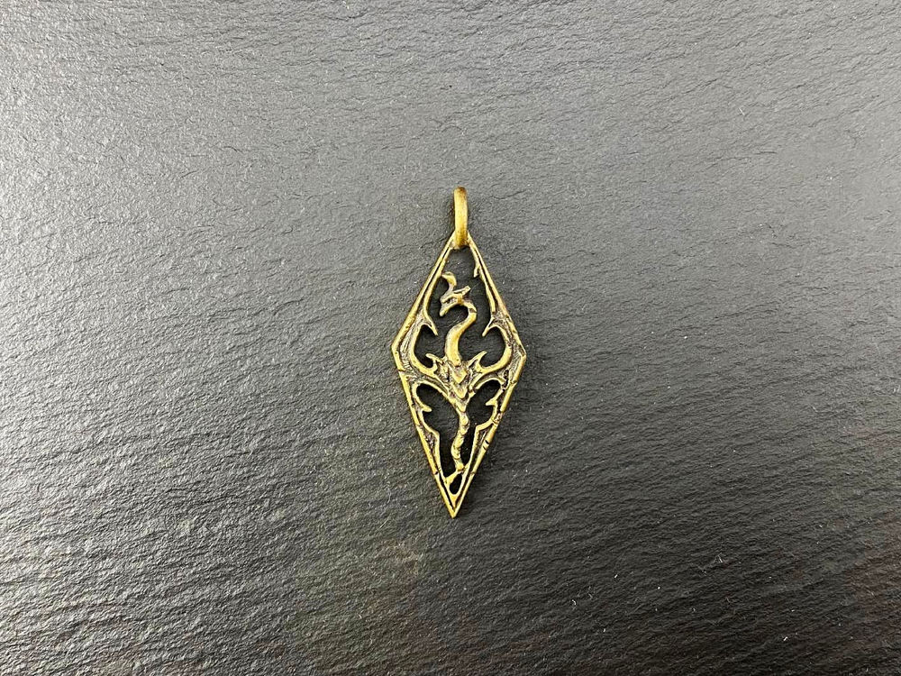 Подвеска. Дракон "Скайрим