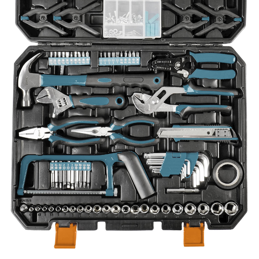 Набор ручного инструмента BORT BTK-168