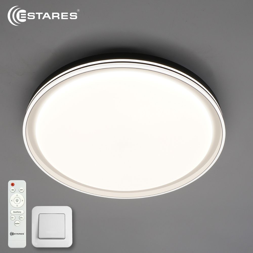 Управляемый светодиодный светильник OLIVER 100W R-IRC-510x70-WHITE/BLACK/WHITE-220-IP40