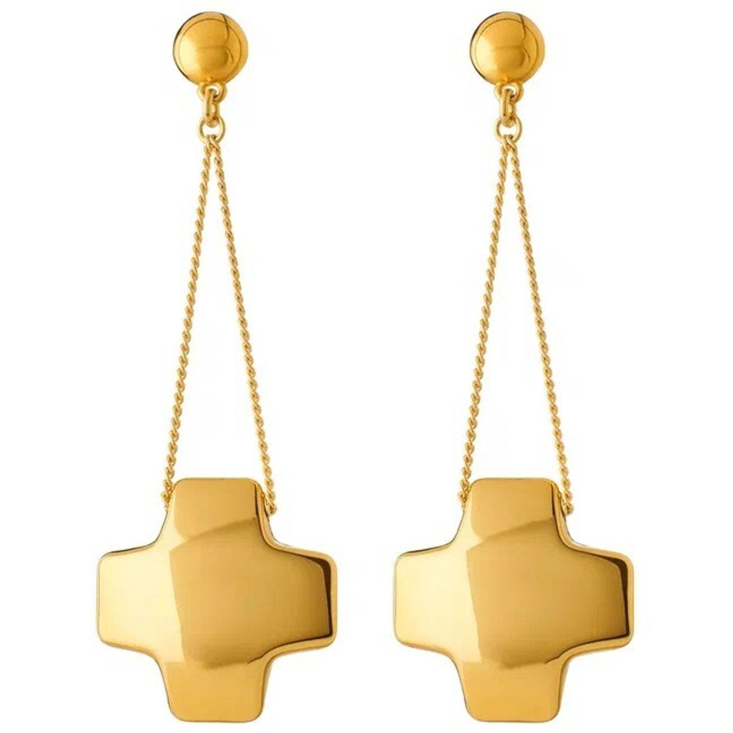 Серьги Confession Earrings - Gold