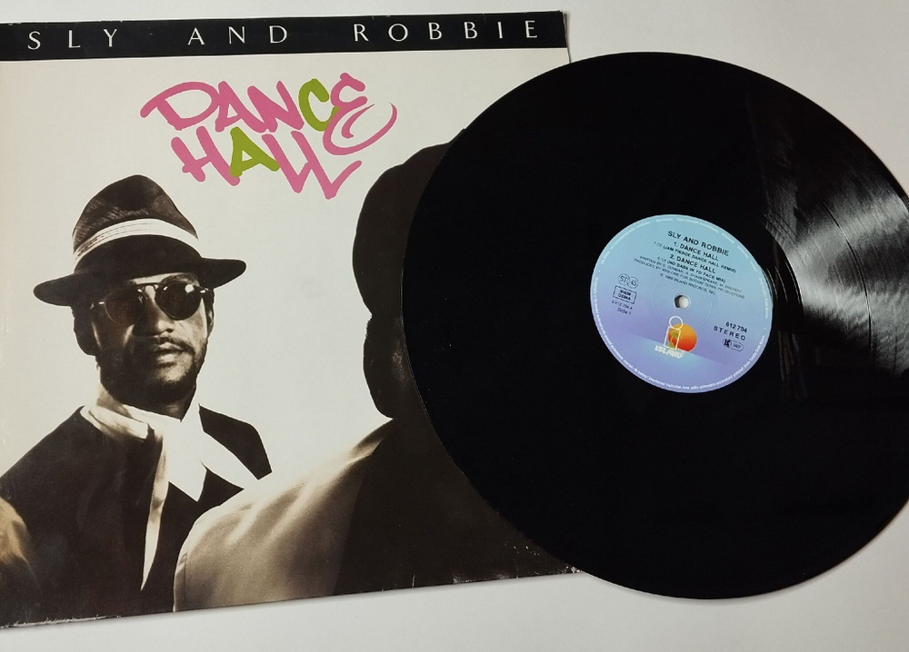 Винтажная виниловая пластинка LP Sly and Robbie Dance Hall (Germany 1989) Maxi Single 45 RPM