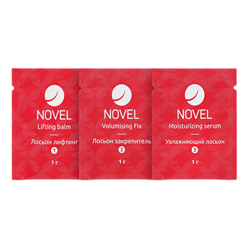 СОСТАВЫ ДЛЯ ЛАМИНИРОВАНИЯ РЕСНИЦ NOVEL, 1 мл