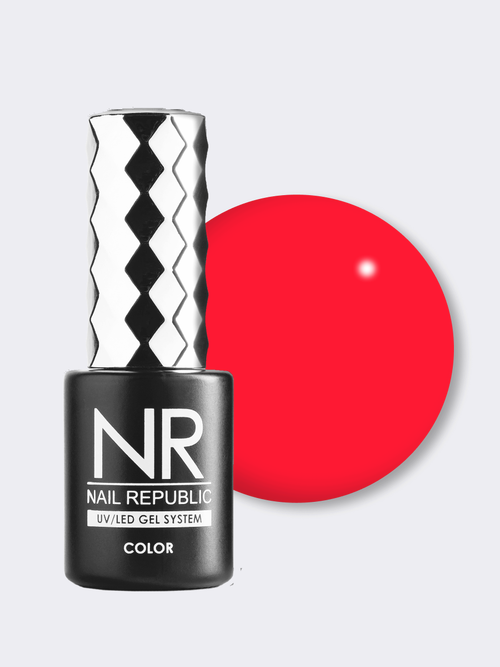 Nail Republic Гель-лак 209 Ализариновый красный, 10 мл