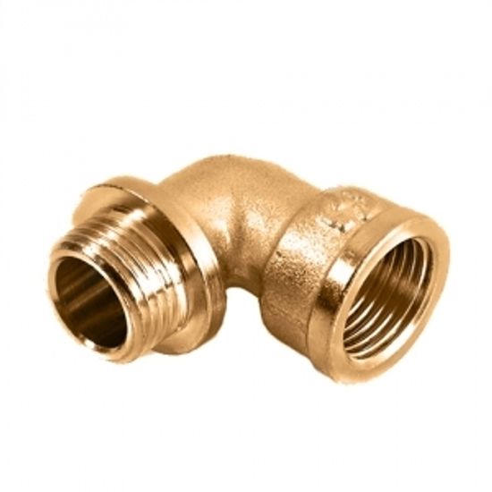 Угольник с упором Stout 3/4" НР/ВР с наружной/внутренней резьбой латунный SFT-0015-000034