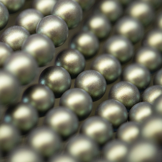 Хрустальный жемчуг, оттенок "Оазис", шар 4мм, улучшенное сатиновое покрытие
