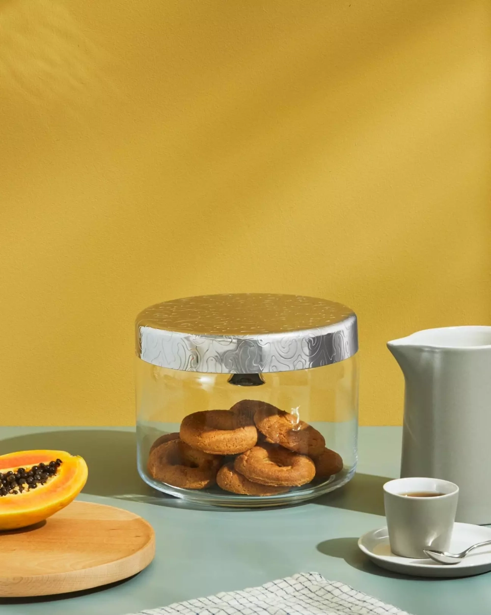 Alessi - Заправленный контейнер для печенья 3л. / артикул   MW29  / GTIN 8003299385263