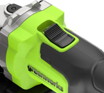 Угловая шлифмашина аккумуляторная GREENWORKS AG590 24V, АКБ 8Ач и ЗУ 3201007CUH