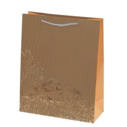 GAEM Пакет подарочный (бумага 210г/м2, блок микс 12шт), L26 W10 H32 см, 4в.