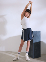 Шорты спортивные для девочки Next AH7-007, Темно-синий