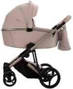 Детская коляска Bebetto Loren Sand 2 в 1 01 св.бежевая кожа