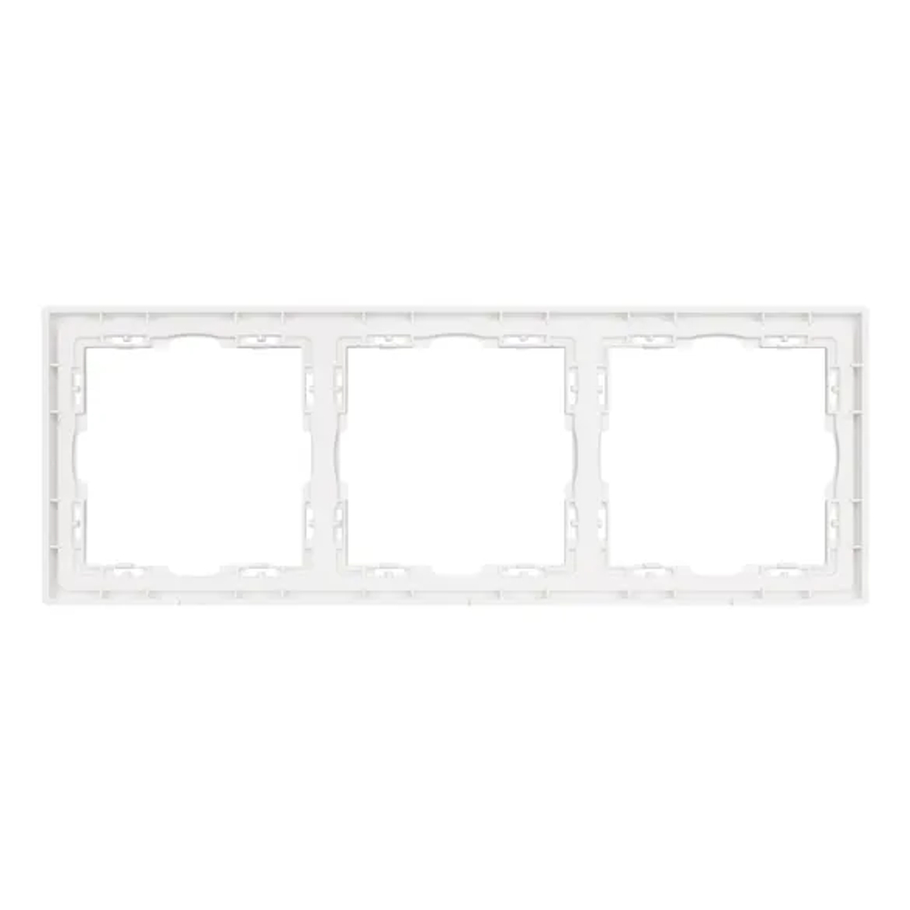 Рамка пластиковая FRM-NOBE-SFPL-3-WH (Arlight, -) 054219